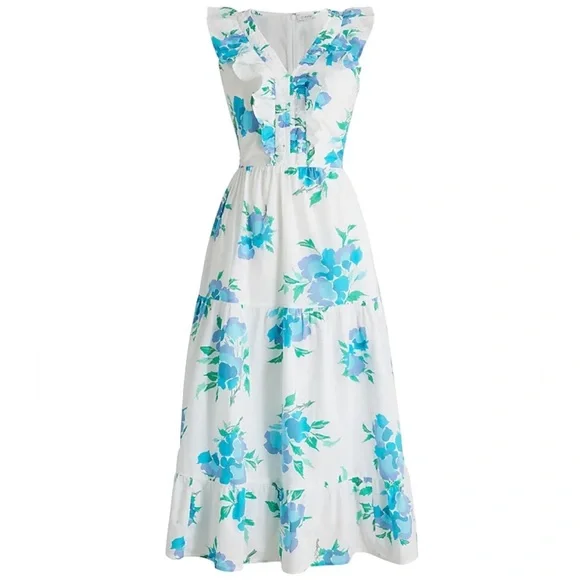 strapless open back dress J.Crew main image 1